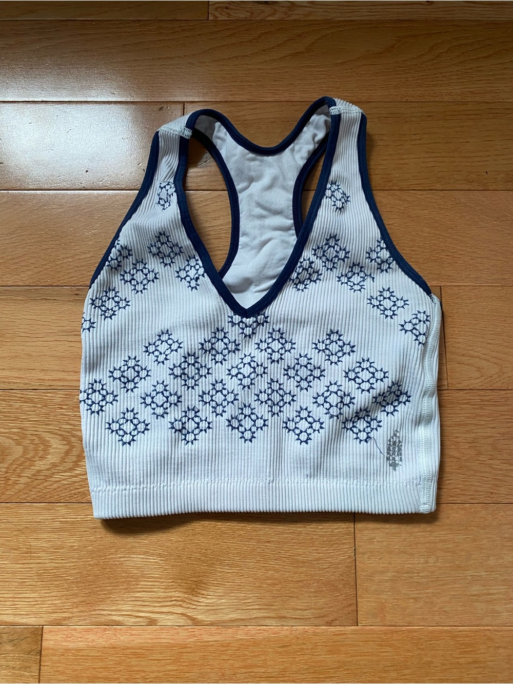 Free People Embroidered Athletic Bra/Top